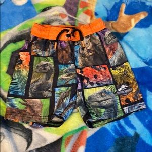 Jurassic World swim trunks size extra small